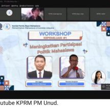 KPRM PM Unud: Eksistensi, Kunci Keberhasilan PEMIRA Tahun Ini