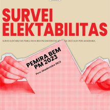 Survei Elektabilitas PEMIRA BEM PM UNUD 2023
