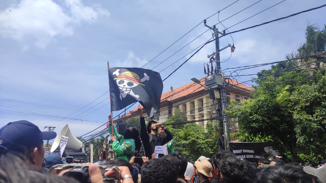 Aliansi Bali Tidak Diam Serukan Aksi di Kantor Polda Bali