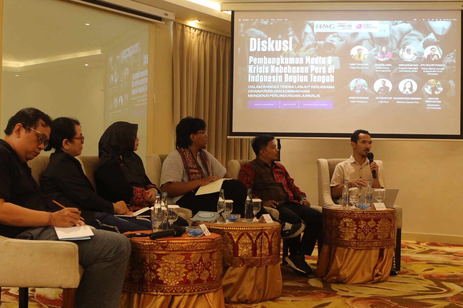 Diskusi Publik: Kebebasan Pers di Daerah Kian Merosot