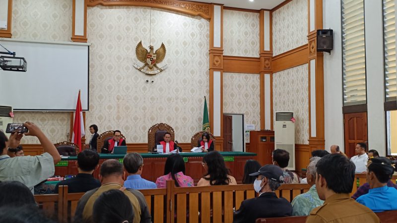 Agenda Sidang Perdana Gugatan Warga Bali Ditunda